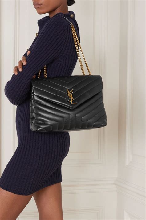 ysl bag lulu|saint laurent quilted shoulder bag.